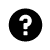 ​​"Address not verified​" or "​Address not found" icon. White question mark inside of a black circle. ​