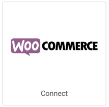 Logo de WooCommerce. Bouton qui indique « Connexion »