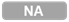Étiquette rectangulaire grise indiquant « NA » (non disponible)